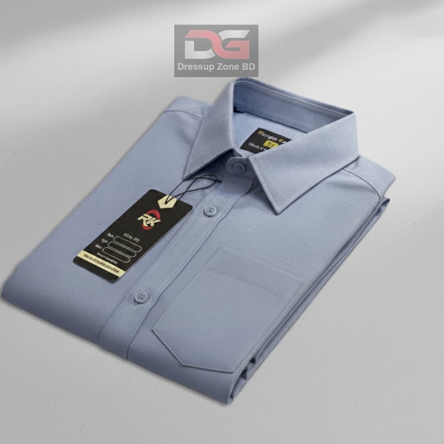 Oxford Cotton Formal Shirt - Ash